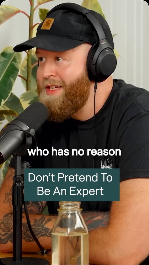 If you build your brand talking about shit you haven’t done, you’re gonna get exposed, and it’s going to be really  painful.

Also…if you’d like my FREE 56 page workbook on how to build your personal brand, comment “SCALE” and I’ll have the robots send it over!