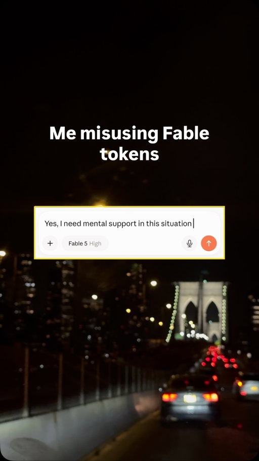 Fable is a pro 😂
#softwareengineer #mentalhealth #aiuse #aitherapy 
Brooklyn Bridge, Mental Support, Mental Health