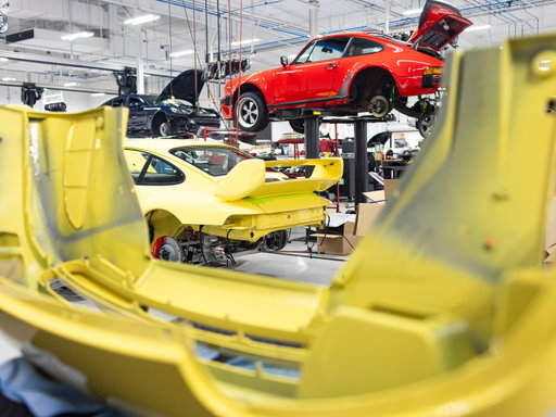 Bumpers have been test-fitted, mirrors installed, and pedals assembled and bolted into place. Plenty is happening here at Porsche Orlando as our team works together to get our #Project993 fully reassembled. With just one week of reassembly remaining, we're getting closer than ever to unveiling the finished car!

Thinking about restoring your classic Porsche or getting it road-trip ready this summer? Whether your Porsche needs routine maintenance, major service, or a full restoration, our team at Porsche Orlando is here to help. Reach out today and let our Porsche Certified Technicians keep your Porsche performing at its best.

#PorscheChallenge26 #PorscheOrlando