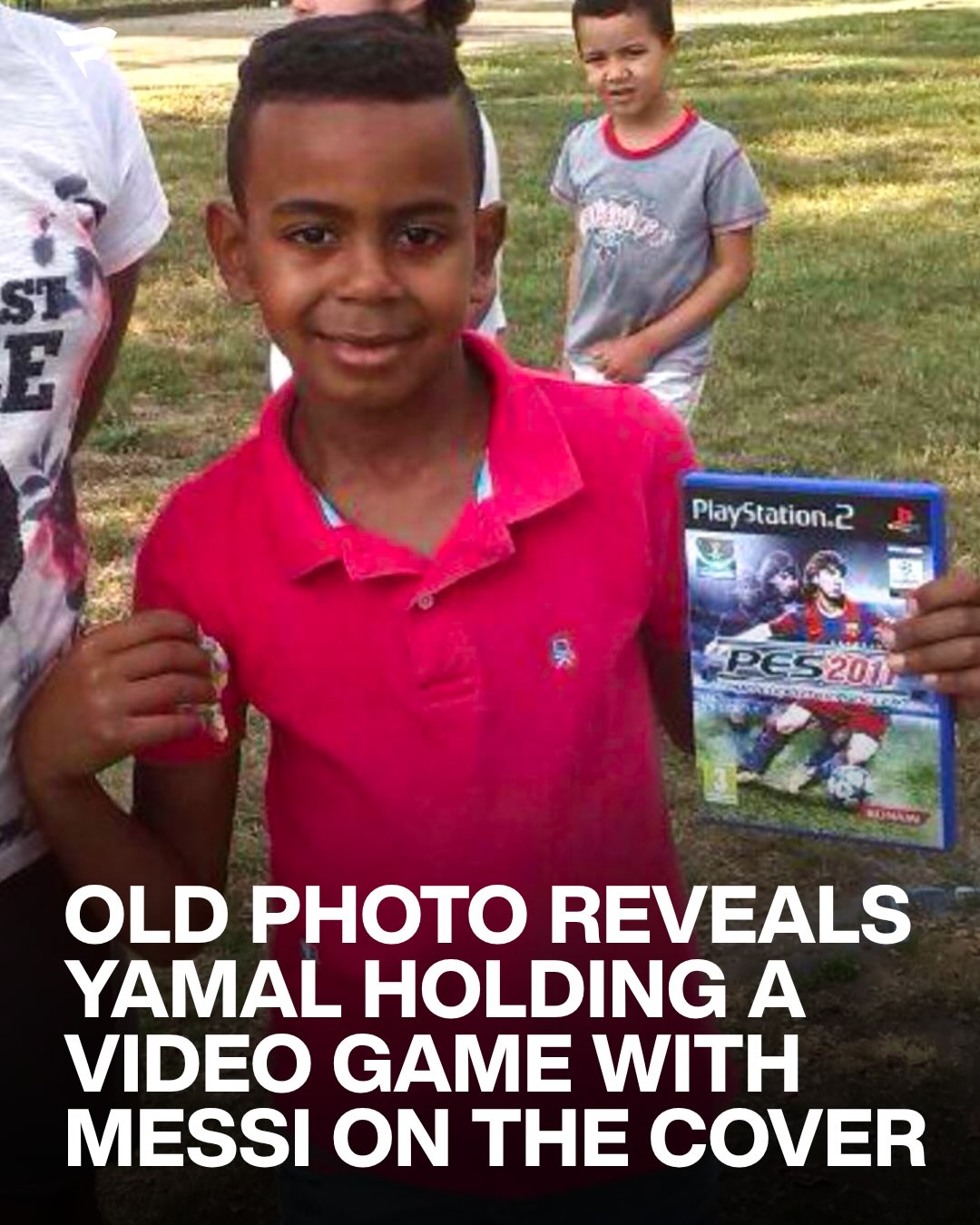 Imagine telling this kid what happens next 🥹

An old photo has resurfaced showing a young Lamine Yamal proudly holding a copy of PES 2011, featuring Lionel Messi on the cover.

Years later, Yamal faced his childhood idol on football’s biggest stage, then shared an emotional embrace with Messi after Spain’s World Cup victory over Argentina.

From playing as Messi to playing against him.