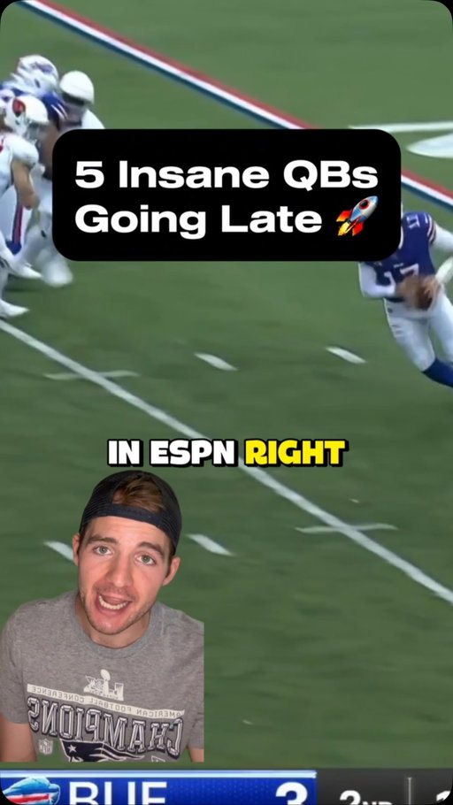 QB is insanely deep this season. Don’t reach. #fantasyfootballrankings #fantasyfootballadvice
