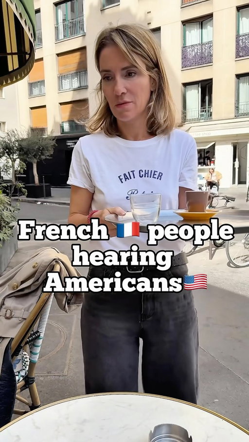 Ever wondered why American language sounds so loud to French people? 
As a French person, the first time you hear Americans having a normal conversation, you genuinely think they’re arguing😂!
No hate at all we just have “different default volume settings!” 
👉🏻 the real reason is the language itself. American English has a more dynamic rhythm, stronger stress and wider intonation than French. So even at the same volume, it can sound louder to Frenche ears.
👉🏻 the cultural difference:  in the US speaking with more energy and a louder voice is often seen as friendly confident and enthusiastic/ in France talking loudly in public can be seen as rude, disruptive or attention seeking so people naturally keep their voices lower!
👉🏻buy my famous T-shirt to have the perfect French 🇫🇷 spirit! Link 🔗 in my bio! 
👉🏻 book your tickets for my show in English “oh my God, she is Parisian!”
The stand-up comedy in Paris 💯 percent English by 100% true Parisian! 

#parisian #parisianlife #visitparis #paris #englishlanguage