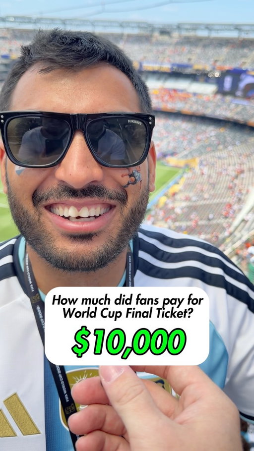 How much did fans pay for World Cup Final tickets?⚽️🤔 

@tickpick #fifaworldcup2026 #TickPickPartner #SummerOfGoals #WorldCup #WorldCupFinal