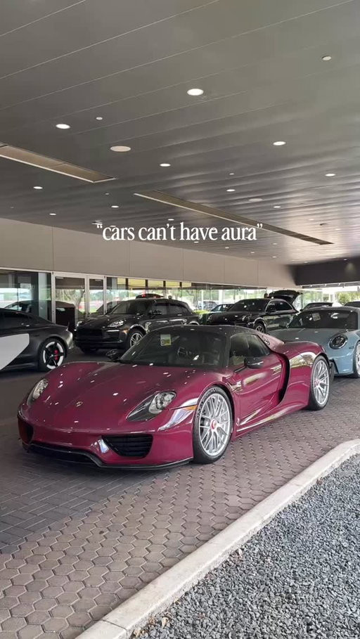 If the Porsche 918 Spyder isn’t aura, we’re not sure what is. 🪩

#918spyder #porsche918 #porsche918spyder #porschelove #porschegram
