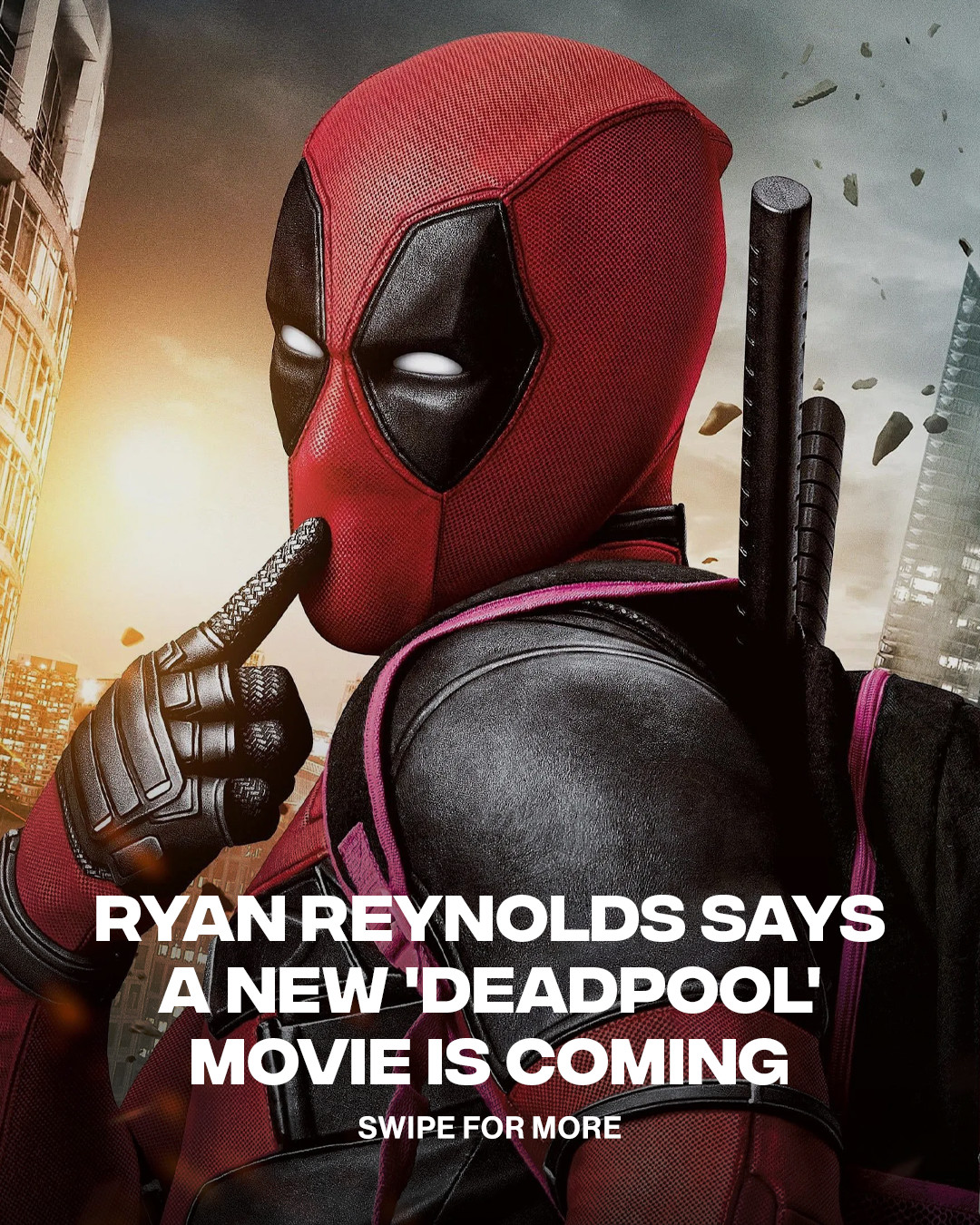 New 'Deadpool' on the way 🚨
ㅤ
Ryan Reynolds says another 'Deadpool' film will eventually happen, teasing that there are still "a few really deep cuts" from the comics that haven't made it to the big screen. He shared the update during Fanatics Fest.
ㅤ
📷 Marvel