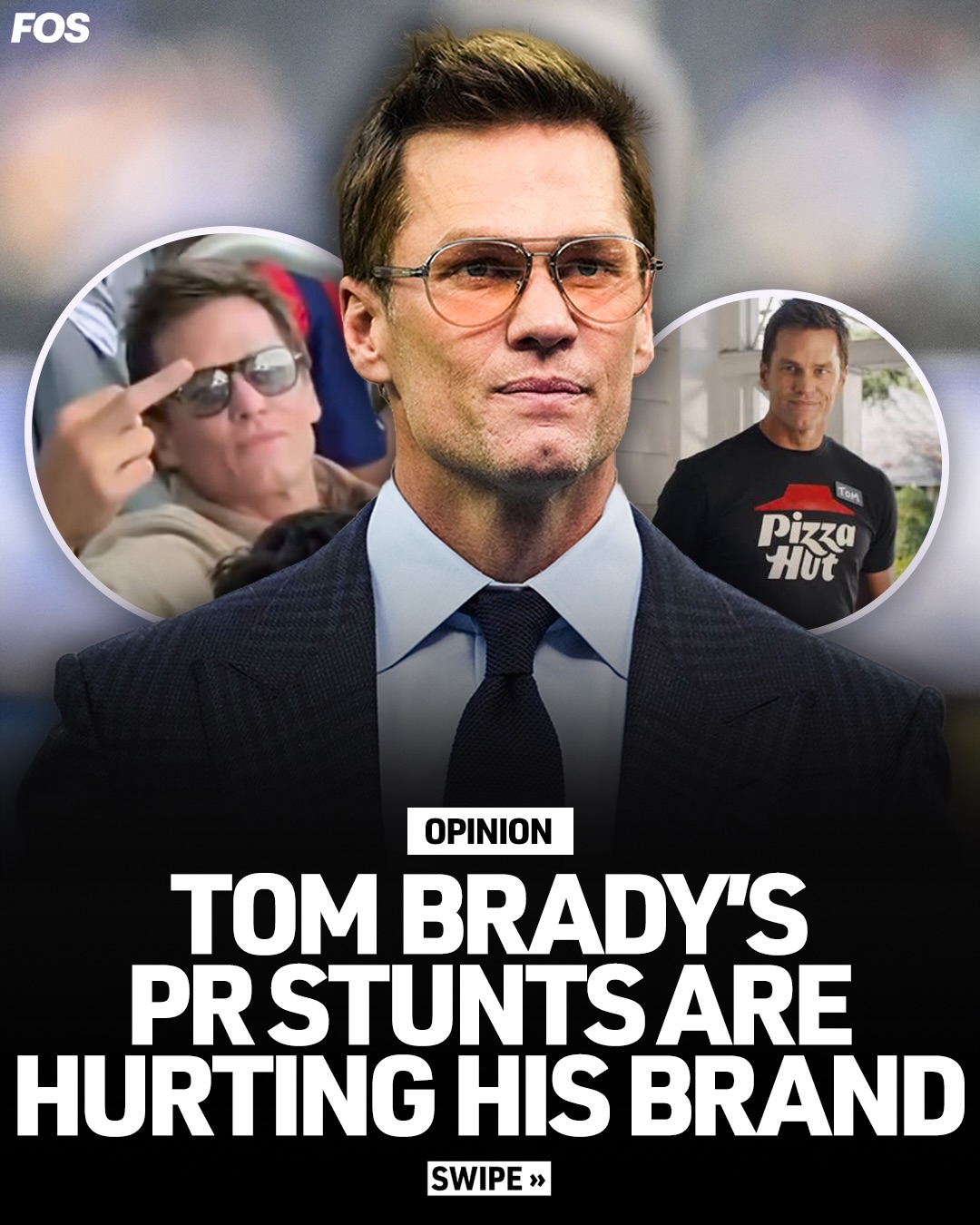 Is Tom Brady in the middle of a midlife crisis? Unlike other “GOATs” such as Michael Jordan, Tom Brady hasn’t been hard to find during his post-playing career.

The winningest player in NFL history seems determined to chip away at his gold-plated brand with his outlandish behavior and apparent publicity stunts, writes FOS senior reporter Michael McCarthy. 

Is this all a “work,” as they say in pro wrestling? A publicity stunt to promote an upcoming Brady wrestling match against Paul? Maybe. 

Or is the 48-year-old legend having a midlife crisis? Instead of buying a sports car like most men his age, Brady is calling pro wrestlers “dorks” and grabbing endorsement offers he would have passed on back in the glory days.

People are starting to talk here, Tom. When the video of Brady giving Paul the finger at MetLife Stadium surfaced on X/Twitter, Will Compton of Bussin with the Boys tweeted, “I legit don’t understand why Tom Brady is doing all of this.”

NFL Network star Kyle Brandt got in on the fun during Monday morning’s episode of ESPN’s Get Up: “This is like Daniel Day-Lewis going on Love Island.” 

To me, Brady is a Rolex, a Ferrari, a symbol of excellence. He should take a page out of Michael Jordan’s marketing playbook with a less-is-more approach. On the rare occasion you see Air Jordan in public, it matters. It makes an impact.

Instead, Brady seems determined to be everywhere at once. His omni-presence could diminish his mystique as the all-time winner. 

Full story in bio. 

🎥 @wwe