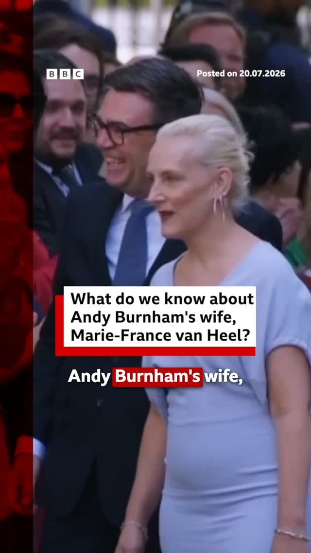 "Coolest girl in college".
 
That's how UK Prime Minister Andy Burnham's wife was described when the pair started dating at the University of Cambridge.
 
But what else do we know about Marie-France van Heel, known as Frankie? 
 
Tap the link in @BBCNews's bio to read more about Downing Street's newest family. 
 
#BBCNews