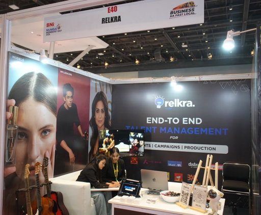 All these years walking through exhibition halls for no reason at all with a lot of curiosity ,only waiting to be on the other side.

First ever stall. First time showcasing what we’ve built. with @relkra_ ‘s talent vertical. 

Couldn’t have asked for a better team to do it with.

The lil kid must be very happy today!

Apparently delusion does work. Here’s to more delulu milestones ♥️

Ps: 

Design and concept - Vasudha & Khushi 
Coverage - Ashwin 
Fabrication- Event Shapers LLP
Guest Liasion - Kalindi
MMD, Jio Convention Centre 26!