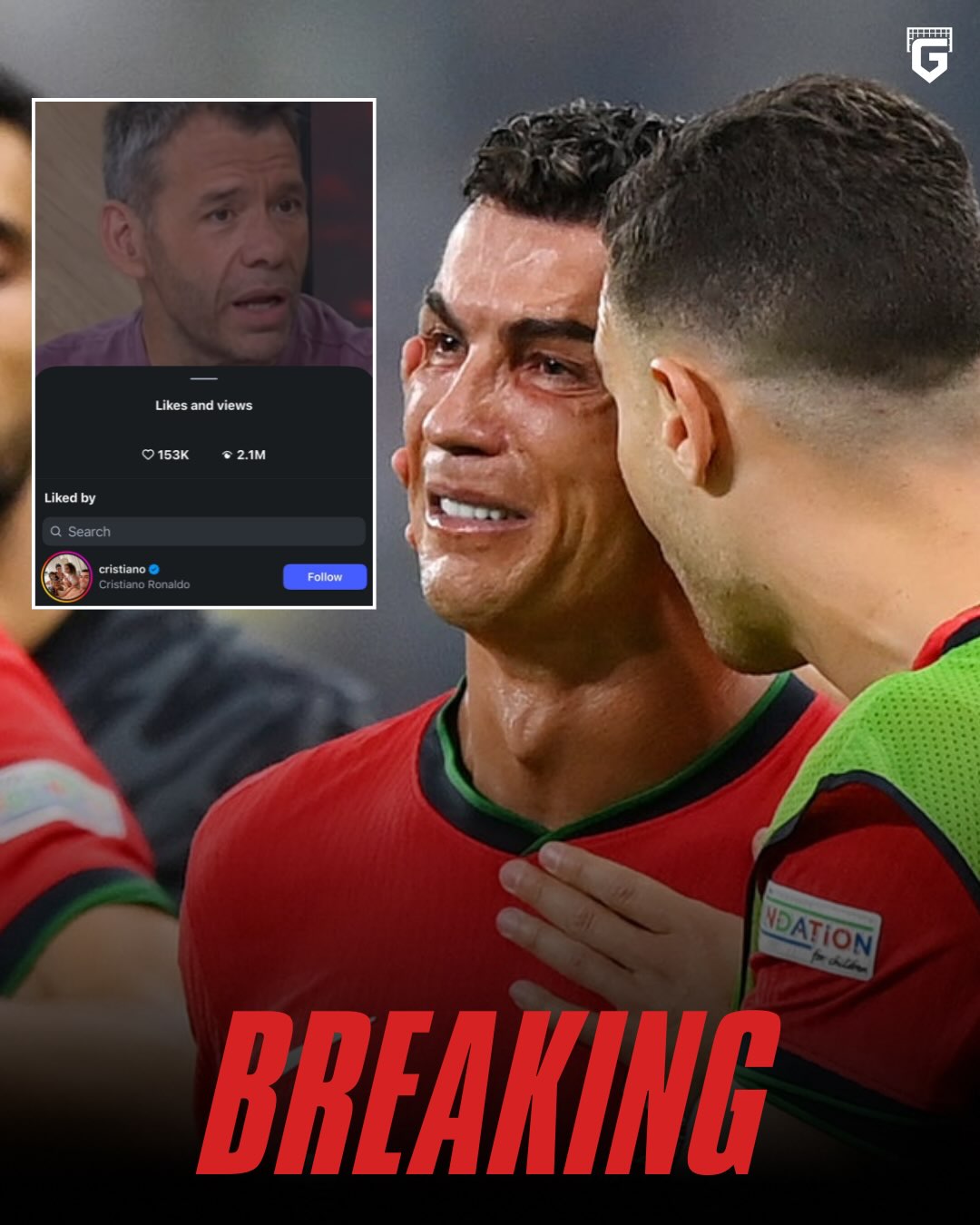 Cristiano Ronaldo has liked an IG post of accusations against Argentina of corruption...

Not the best look for El Bicho.