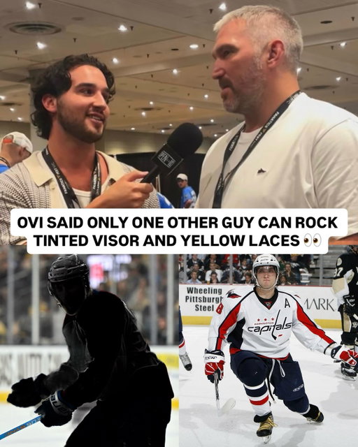 Was not expecting Ovi to make this star the heir apparent to the yellow laces and tinted visor 🤣