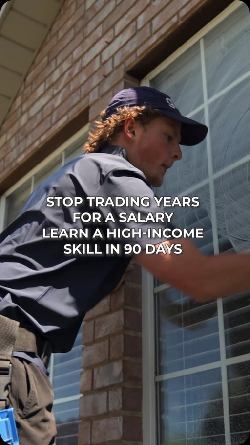 Nobody talks about how much faster the doors build business skills than a classroom does.

One summer on the doors teaches you more about sales psychology, human behavior, objection handling, closing, and real business than four years of case studies ever will. You learn it under pressure, in real time, at a real person’s door with real money on the line. That’s not a comparable experience to a classroom; it’s a better one.

Business school teaches you to analyze deals. Door-to-door teaches you to close them. One of those skills pays immediately.

The reps who put in one serious summer in window cleaning come out the other side with a skill set, a mindset, and an income that most graduates are still working toward three years later.

Would you trade a degree for a summer on the doors?