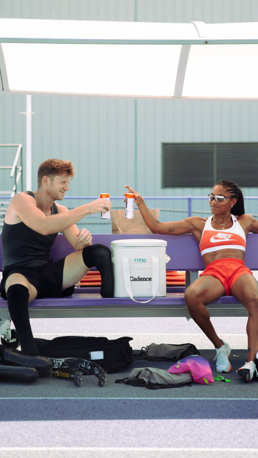Last few reps before Nationals. Couldn’t have picked a better week for the drink of the summer to drop. 

@cadence orange soda is officially live 🍊☀️