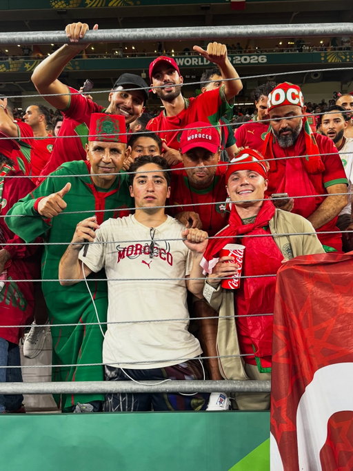 Maghreb mentals 🇲🇦🏟️⚽️ #dimaghreb #worldcup #fogo