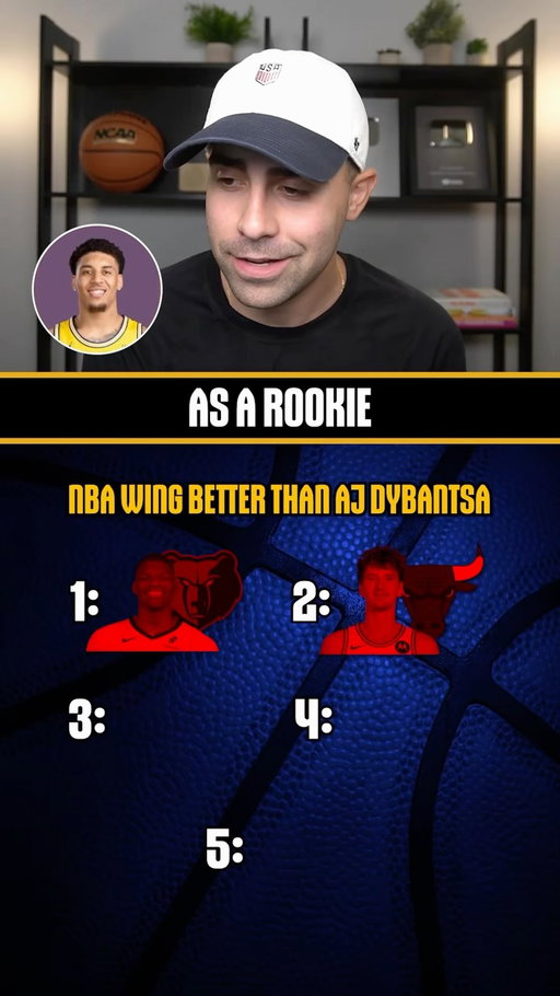 AJ Dybantsa or This Young NBA Wing? #nba