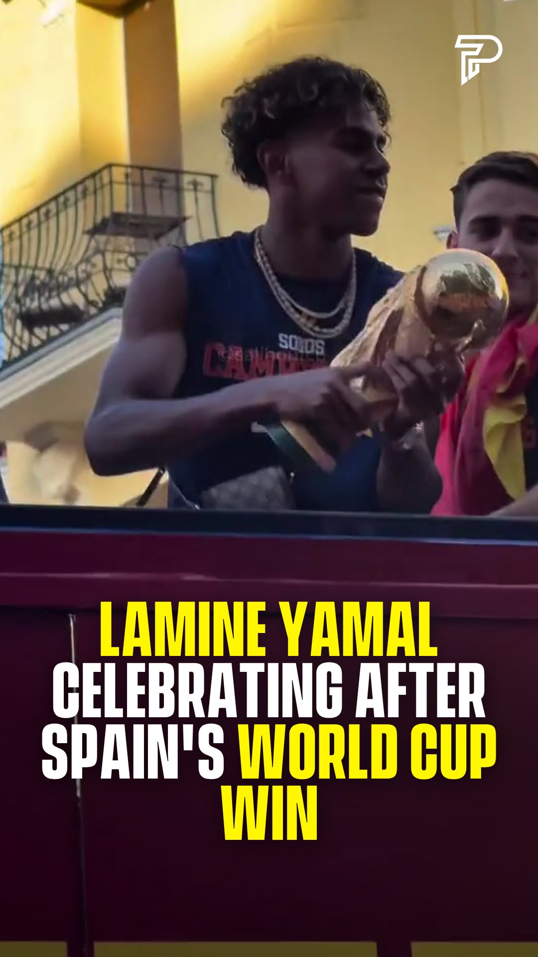 Lamine Yamal was soaking in every second of Spain’s celebrations 🏆🇪🇸

With the World Cup in his hands, he looked like he was living out a dream as the celebrations rolled on through the streets.

One of those moments you’ll remember forever ❤️

Via @salihoufcb

#Pubity #WorldCup #Spain #LamineYamal
