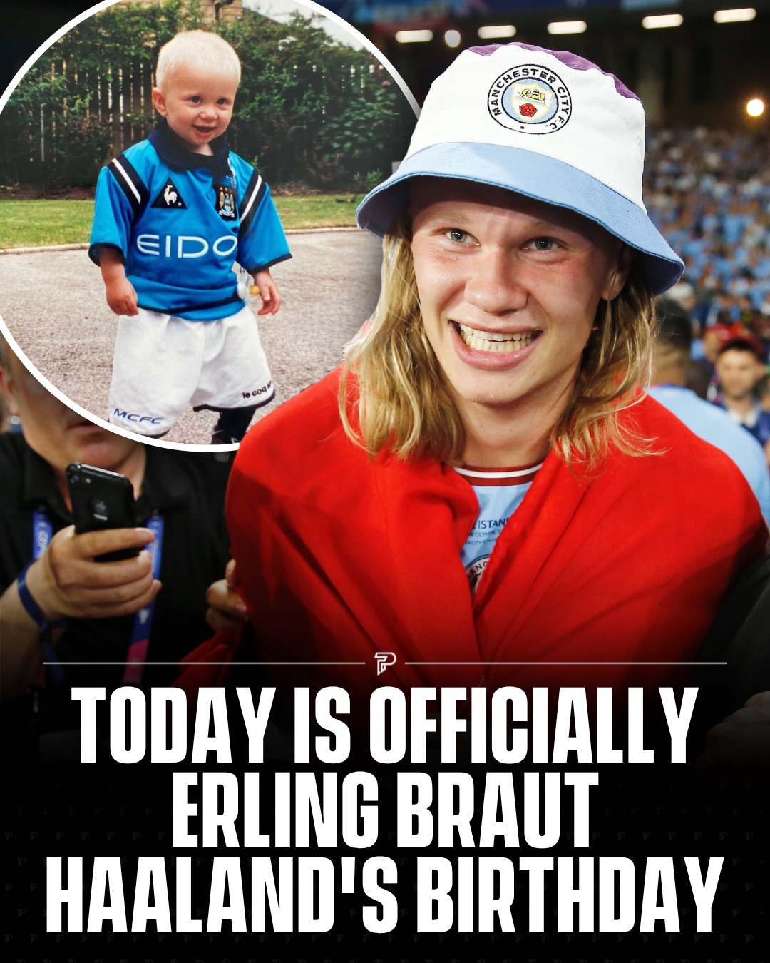 Happy Birthday to @erling! 🎉⚽

From becoming one of football’s most feared goalscorers to somehow making defenders look like they’re playing on beginner difficulty, Erling Haaland has already built a career most players can only dream of.

Multiple Premier League titles, a Champions League trophy, Golden Boots, countless goal records, and over 300 career goals before turning 26... all while somehow still finding time to post hilarious videos, embrace the memes, and remind everyone that football is supposed to be fun.

Whether he’s scoring hat tricks, meditating after matches, or celebrating with that trademark smile, Haaland has become one of the biggest personalities in world football.
Happy Birthday, Erling! 🩵 May the goals (and the memes) keep coming.

🎂⚽🐐

#Pubity #Football #Soccer #ErlingHaaland