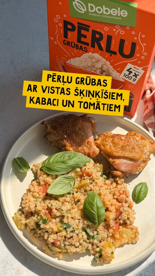 Kabaci ņemsi? Ja zini šo recepti, tad noteikti paņemsi ikvienu kabaci, ko kāds piedāvā! 😄

Sulīgi vistas šķiņķīši, dārza tomāti, kabači un pērļu grūbas – vienkāršas un gardas vakariņas vasaras vakaram. ☀️ Turklāt visu recepti var pagatavot vienā katliņā!