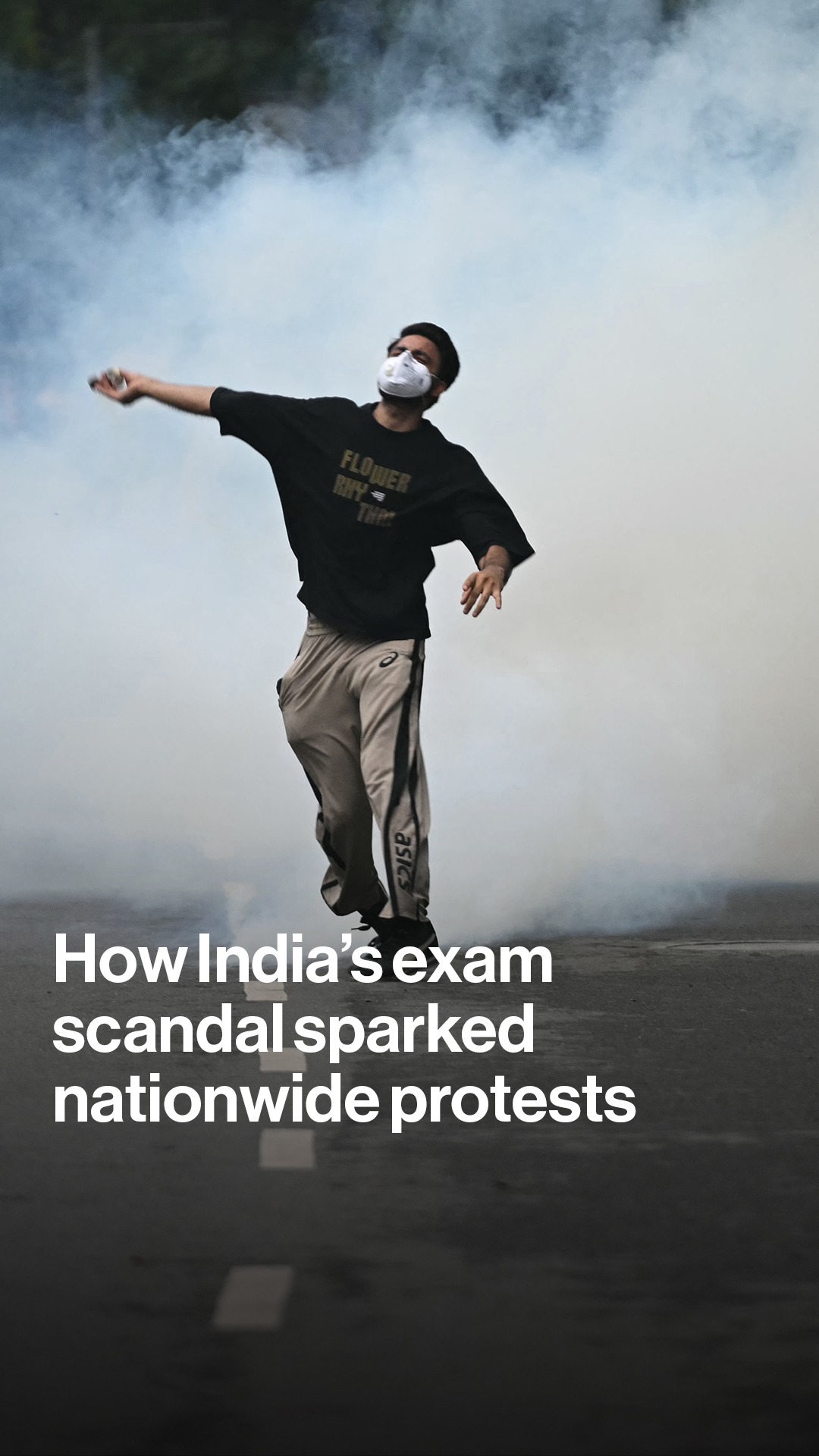 India's education crisis spilled onto the streets of New Delhi as thousands marched to demand the education minister's resignation. Police blocked the march with batons and tear gas, even as the government opened talks with protest leaders.

Tap the link in the bio for more.