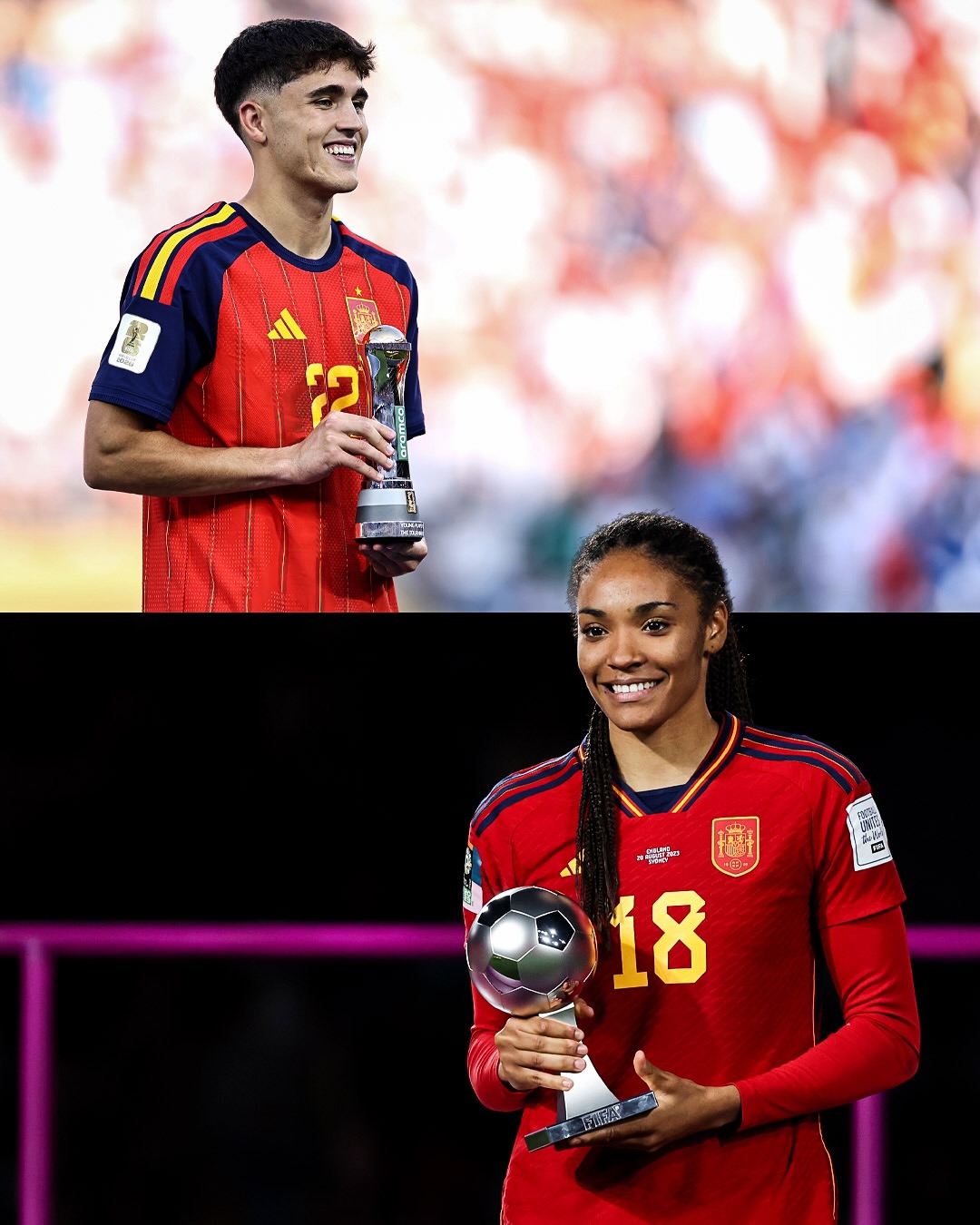 Young players shining on the biggest stage: Spain edition. 🌟🇪🇸

#FIFAWorldCup | #FIFAWWC