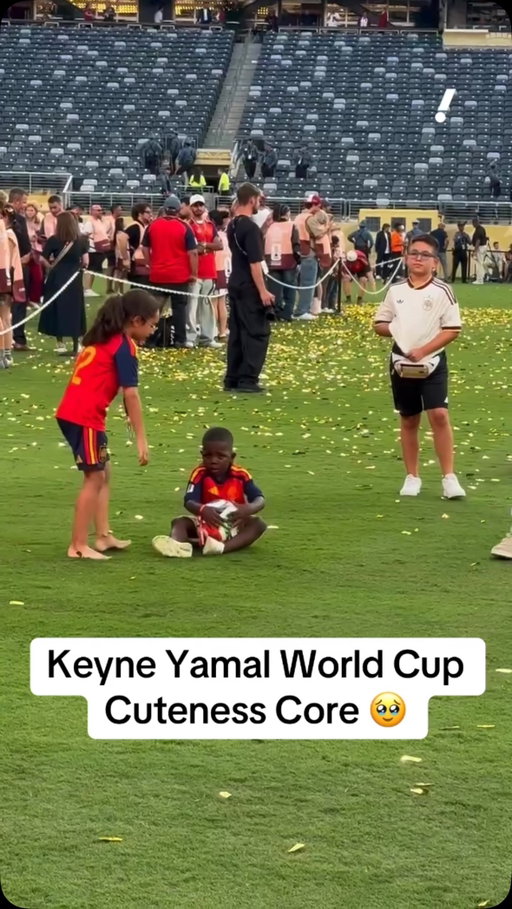 Lamine Yamal’s little brother was the real MVP of the World Cup ❤️