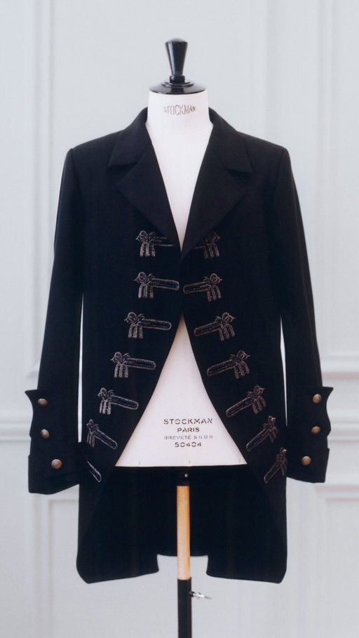 Jimin trying on his custom Dior looks ahead of the BTS World Tour Arirang in Paris.