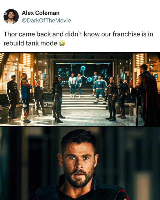 Shang-Chi’s first Avengers level threat is doomsday bro 😭😭😭😭😭😭

The new Avengers trailer has everyone hyped, but one of the biggest conversations online has nothing to do with the action. As soon as fans saw familiar faces back together, social media instantly started joking that the Avengers have gotten old. Memes comparing the cast from over a decade ago to now have been everywhere, reminding everyone just how long this franchise has been around.

A lot of people still can’t believe it’s been so many years since the original team first assembled. Fans who grew up watching Iron Man, Captain America, Thor, and the rest are realizing they’ve gotten older too, making the “the Avengers are old” jokes hit a little closer to home. It’s become one of those moments that makes people realize how much time has actually passed.

At the same time, plenty of fans are saying that’s exactly what makes the trailer feel special. Seeing longtime heroes return after all these years brings a level of nostalgia that newer franchises can’t easily recreate. Whether people are making jokes about their age or celebrating their comeback, the trailer has everyone talking—and that’s exactly what Marvel was hoping for.

Follow US (@jukedly) to stay locked in if you love sports! 🔥