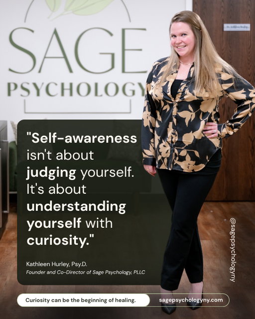 The way you speak to yourself matters more than you think.

Many of us are quick to judge ourselves but slow to understand ourselves.

Self-awareness isn't about finding flaws. It's about noticing your thoughts, emotions, and patterns with curiosity instead of criticism.

That's where meaningful change begins.

💚 What's one thing you've learned about yourself this year?

#SelfAwareness #MentalHealthMatters #TherapyWorks #EmotionalWellness #HealingJourney #SagePsychology
