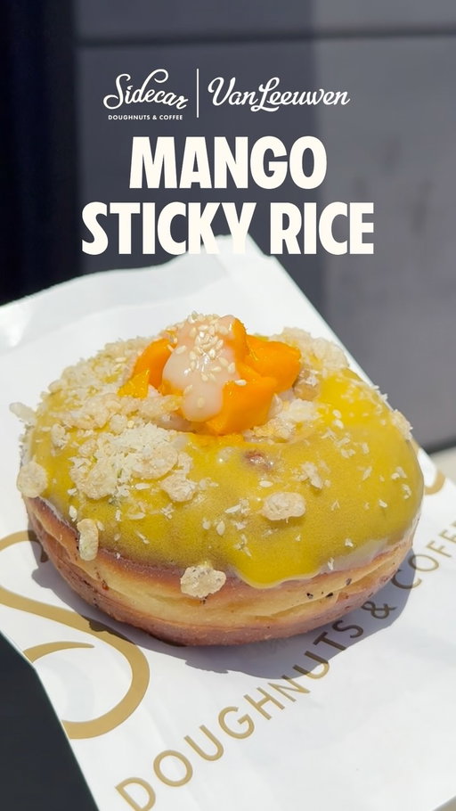 When two dessert lovers get together... magic happens. 🤭
 
🥭 Sweet Mango Glaze
🥥 Classic Thai Coconut Sticky Rice
✨ Fresh Mango
🤍 Coconut Cream Drizzle
👌Sesame Seeds & Puffed Rice
 
It’s all in the details. One bite and you’ll see why we’re obsessed.
 
Available daily starting at 8 AM while supplies last!