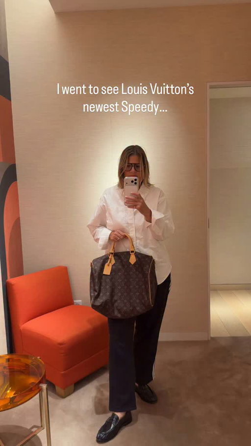 Louis Vuitton’s newest take on the Speedy.

Seeing the Silk Tech in person was a completely different experience than seeing it online.