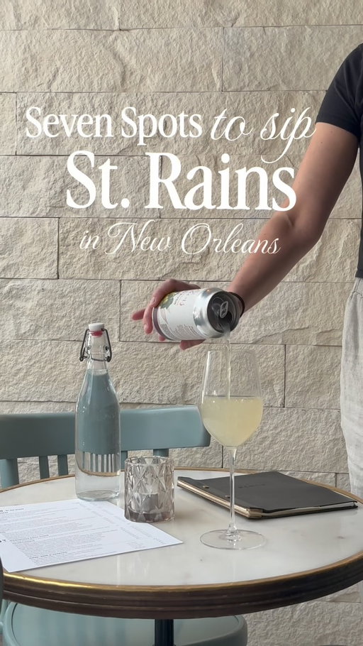@drinkstrains has been a staple in my fridge for months now. It’s the perfect way to unwind without a headache the next day. This beverage is a different kind of 🍃 experience that pairs beautifully with food, or on its own. While you can find St. Rains all over town (check their website for the full list of locations), here are seven of my faves spots to sip one:

1. Smoke & Honey
2. Stein’s Deli
3. Faubourg Wines
4. Flour Moon Bagels
5. The Nell Shell and Miss Market at the Batture
6. MRB Bar & Kitchen
7. Pluck Wine Bar

Read the full list and see all the pics on my blog, live now - link in bio!

@smokesmokehoneyhoney @dansteindeli @faubourgwines @flourmoonbagels @thenellshell @missmarketnola @thebatture @mrbnola @pluckwines
