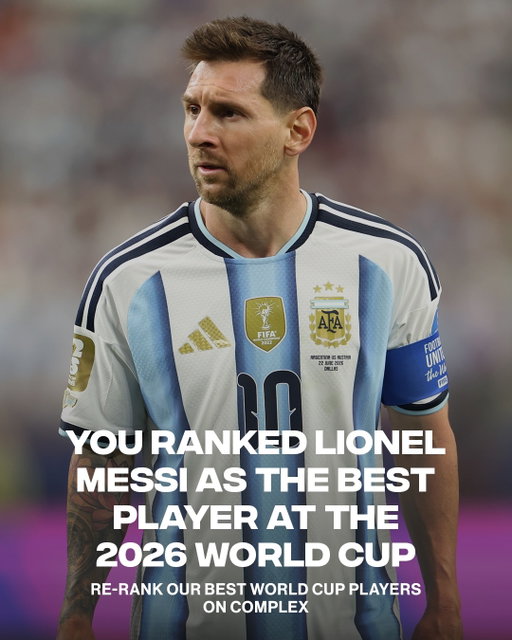 Tbh, it’s still so tough to process that it’s all over ...

With the World Cup come and gone yet again, here’s how YOU ranked the top players. Of course, there’s still time to let us know how you feel—find the re-rank list at @complexbets’ link in bio.

(📸: Getty)