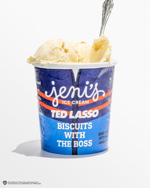 HECK YES.

Biscuits with the Boss. Our collab flavor with Ted Lasso. A mouthwatering salted butter sweet cream layered with crumbly shortbread cookies. Tastes like believing.

Online and in shops for a limited time.