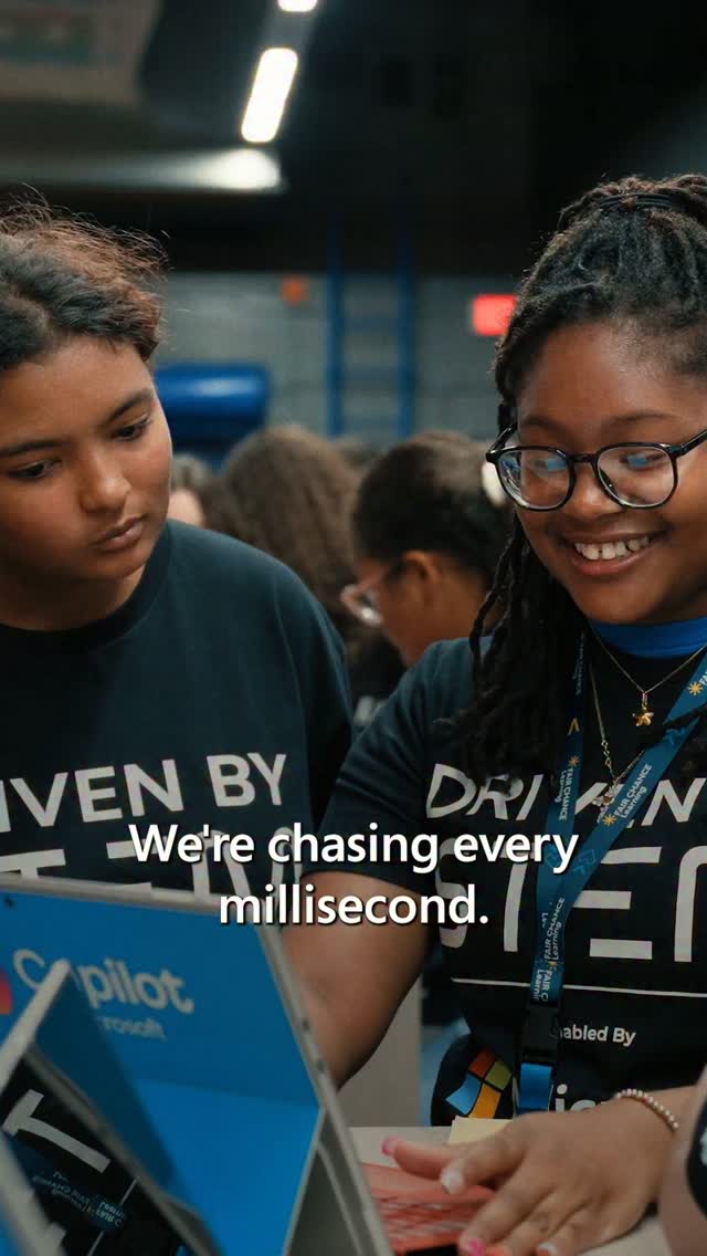 Microsoft and the @mercedesamgf1 team joined forces to empower the next generation of engineers, strategists, and STEM professionals at the 2026 Miami Grand Prix!