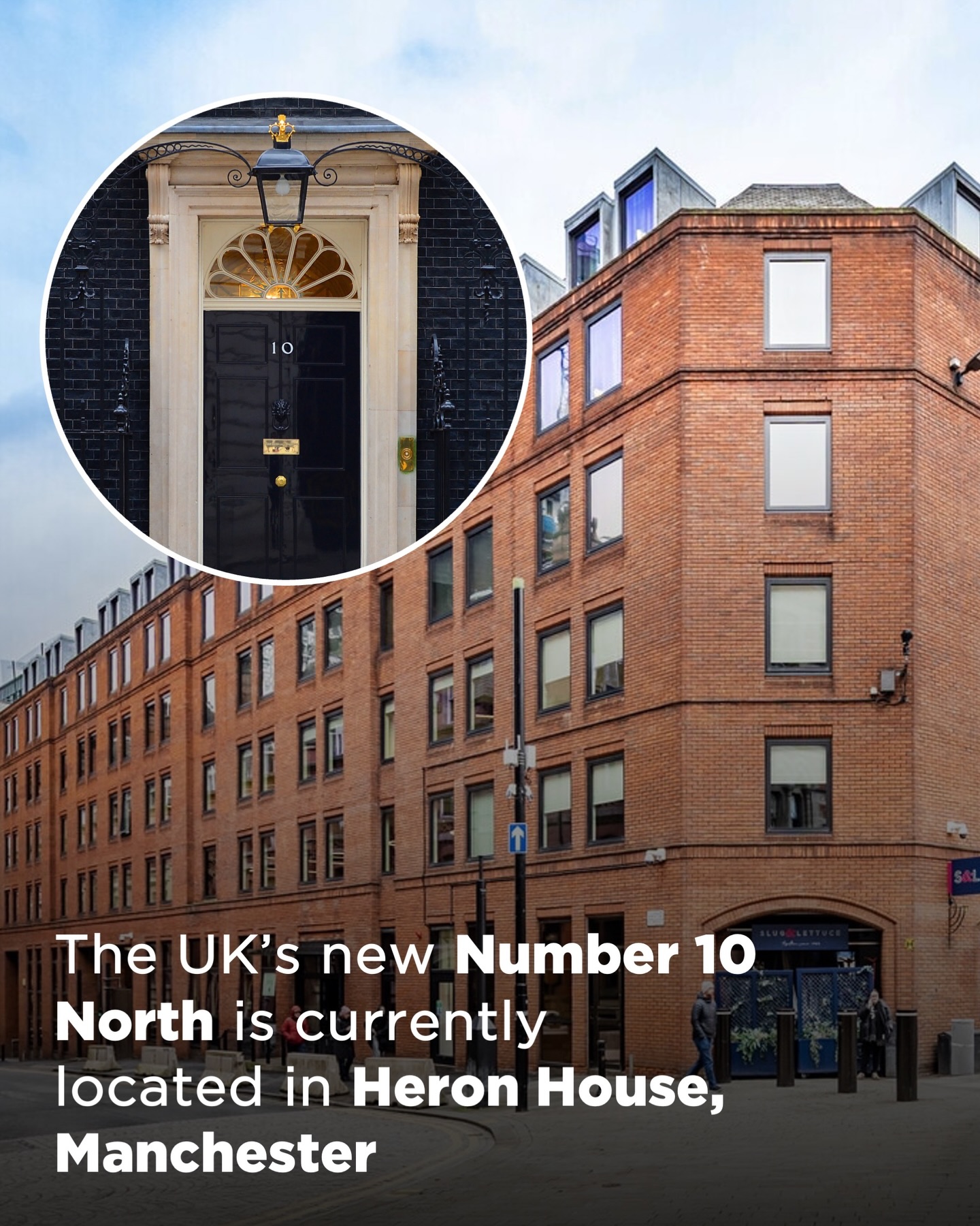 The UK Government's new 'Number 10 North' unit is initially operating from Manchester's Heron House, the same city-centre building used by GCHQ (image 1). BBC News is reporting that specialist police teams have been seen guarding the building in recent days.

Longer term, Number 10 North is likely to relocate to a new government 'Digital Campus' that's currently under construction in Manchester (image 2). 

The establishment of a Number 10 North unit follows Andy Burnham becoming UK prime minister yesterday, 20 July. 

Announcing further details today, Baroness Smith, Leader of the Lords, said the government would be "moving local economic growth and devolution strategy from the Ministry of Housing, Communities and Local Government (MHCLG), and local economic growth policy from HM Treasuryi directly into Number 10 North. These departments will continue to exercise some remaining functions in these areas. This ensures that local economic growth policy and regional empowerment are no longer isolated from one another, establishing Number 10 North as the dominant driver of the UK’s economy"

Various reports confirm that civil servants have been offered relocation packages to move to Manchester and support the new unit. 

Could Number 10 North become a new national landmark?

#construction #architecturelovers #TheB1M #manchester #uk