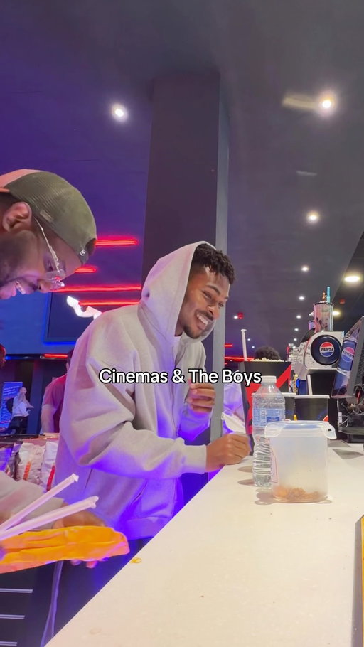 Sometimes all you need is a good film and time with the homies!