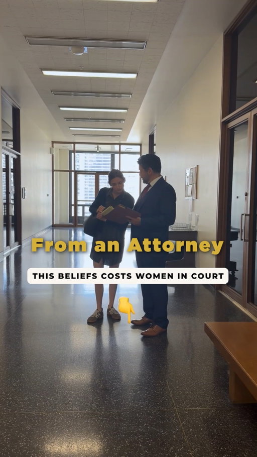 If you're going through a divorce, stop believing these myths:

• "The truth always wins."
• "The first offer is fair."
• "I don't need legal advice."

Don't navigate this transition alone. Visit womensfamilylawyers.com to schedule a consultation with our team in Illinois or Colorado.

#womensupportwomen #divorcecoaching #divorcesupport #lawyers