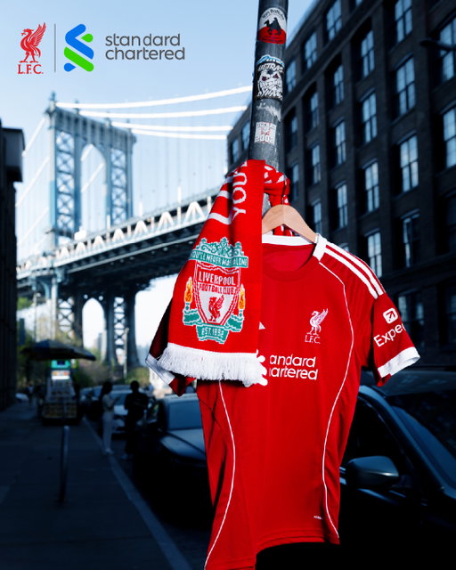 We're delighted to welcome @liverpoolfc back to the US later this week for their pre-season tour. 

As Main Club Partner, bringing one of the world’s most popular football clubs to our markets allows us to provide money-can’t-buy access and experiences for our clients, colleagues and community partners.

The Reds will be live in action with three matches across three cities, and we'll also be hosting exclusive Standard Chartered events with LFC players, new Head Coach Andoni Iraola, LFC Legends and coaches. 

⚽️ LFC vs Sunderland – 25 July in Nashville

⚽️ LFC vs Wrexham – 29 July in New York

⚽️ LFC vs Leeds – 2 August in Chicago

As a leading international bank with a unique global network and local expertise, we believe in the power of partnerships to make an impact, both on and off the pitch. 

#SCLFCTour #PowerOfPartnerships #NowIsYourTime