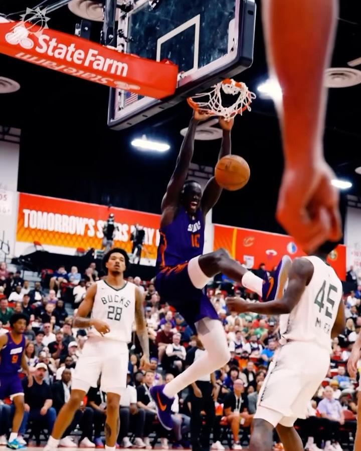 Man Man led Summer League in rebounds and recorded a double-double in all 4 games he played 😤