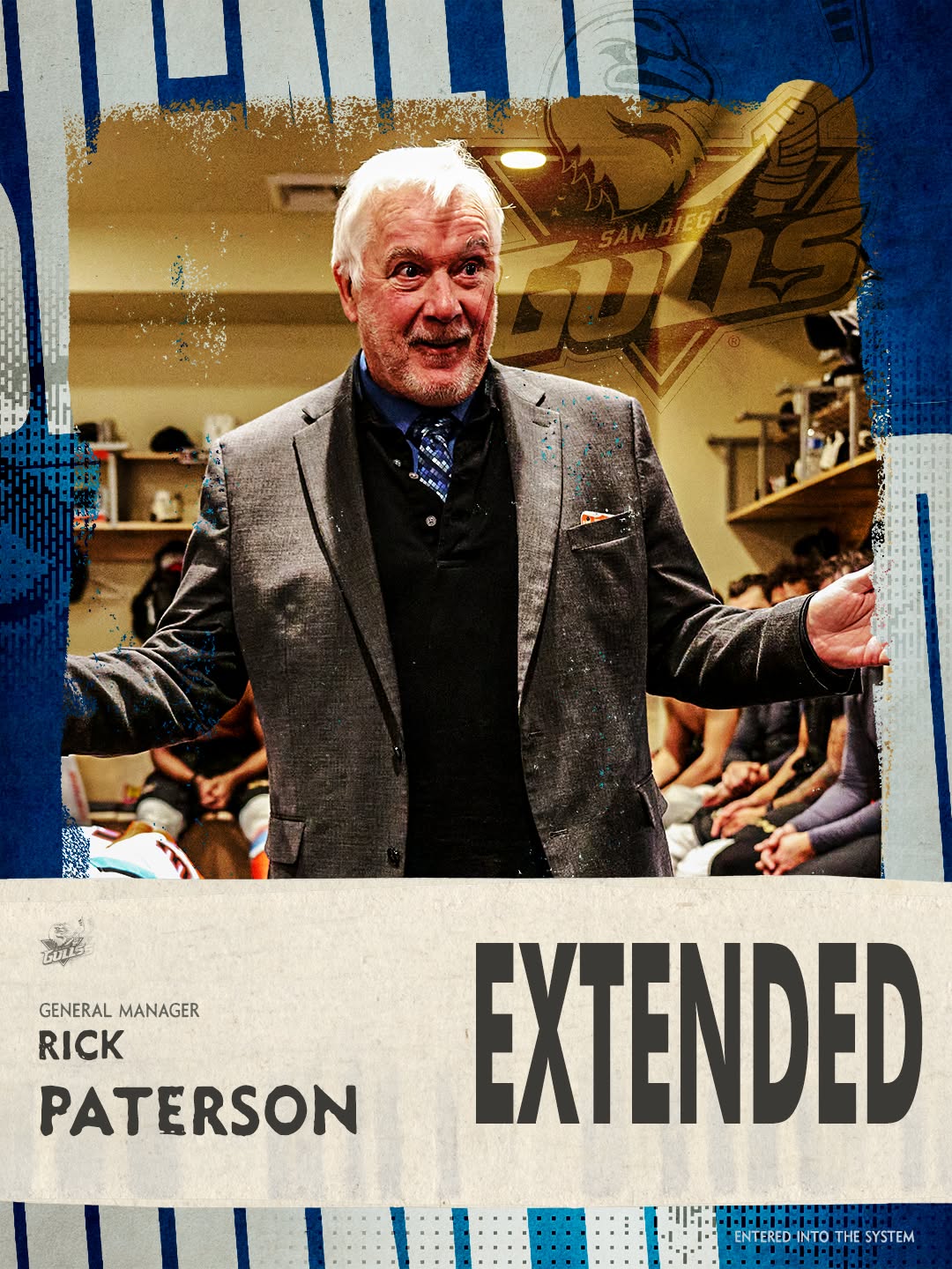 New contract, same GM 🖋

The Anaheim Ducks have agreed to a multi-year contract extension with San Diego Gulls General Manager Rick Paterson.