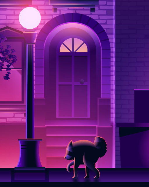 Jimothy made it all the way to Roku City. 🦝