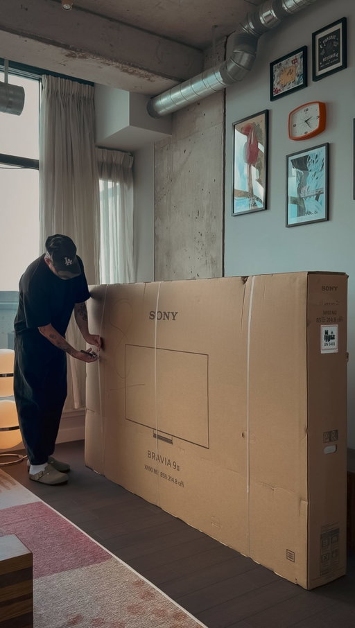 This new home cinema setup from @sonyelectronics changes EVERYTHING 🎬

#SponsoredBySony #SonyBRAVIA #SonyTrueRGB