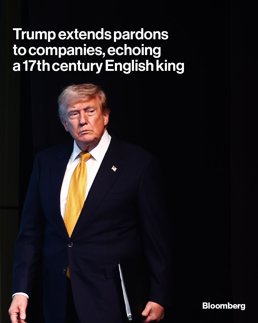 President Donald Trump has extended his extraordinary use of pardon power to companies, echoing the move of a 17th century English king. He has issued clemency to nine businesses so far in his second term. 

Tap the link in bio to read more.

📷: Jakub Porzycki/NurPhoto via Getty Images