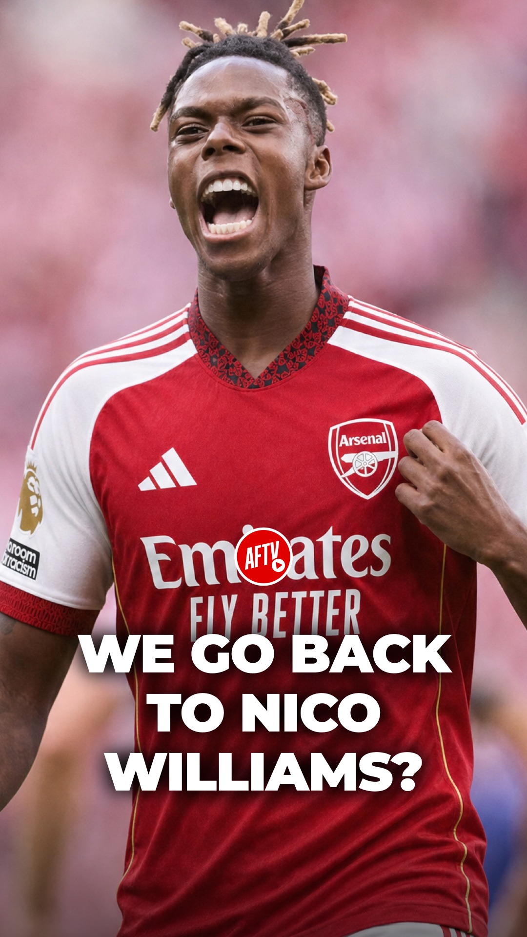 Nico Williams has a £77m release clause 👀

Would you activate it for Arsenal? 🫵 

#TransferDaily #AFTV #Arsenal