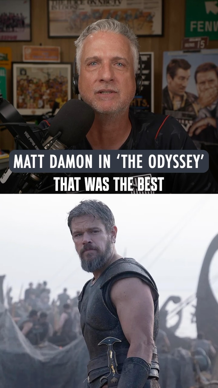 “That was the best I’ve ever seen him in a movie.”

@billsimmons and @crashactivated on why Matt Damon was the perfect choice to play Odysseus in ‘The Odyssey.’

#movies #theodyssey #christophernolan #mattdamon #fyp
