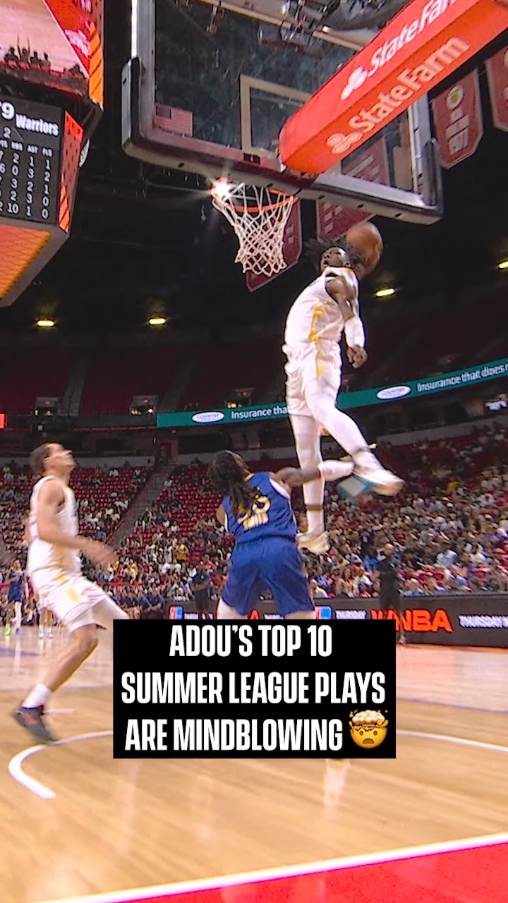 Each highlight keeps getting crazier -- Adou's Summer League tape is INSANE 🤯