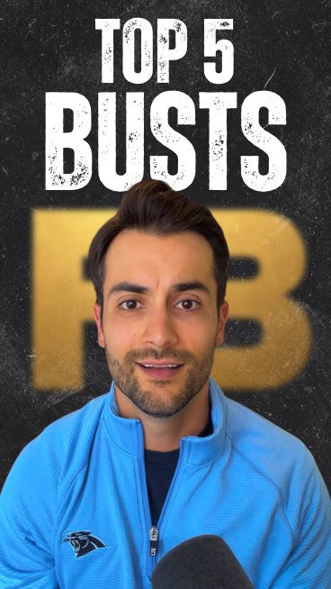 Top 5 fantasy football busts for 2026 💥

Follow @fantasybuff14 for all things #fantasyfootball and my updated rankings, PLUS my free to use custom cheat sheet to get you ready for your draft! 🏆
