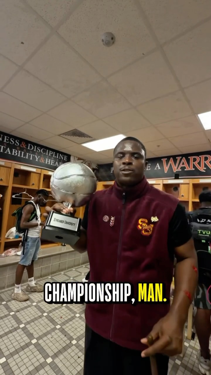 @lethalshooter brought the energy as head coach to lead the Class of 2026 to a basketball championship at @kaicenat’s Streamer University! 🗣️😂