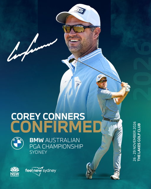 One of Canada's finest is coming to Australia. 🇨🇦
Corey Conners is set to tee it up at the BMW Australian PGA Championship.

@bmwau | #AusPGA