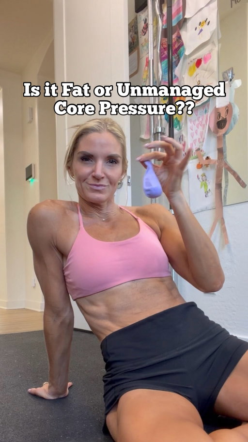 My Core Program is 30% OFF right now 🙌 Comment CORE and I’ll send you both my FREE 4 video Breathing Series to help you build the foundation for a strong core AND details for my complete Diastasis Recti Core Program that’s on SALE which includes ALL the layers you need to improve your core! So you can choose what works best for you!

One of the biggest mistakes people make is assuming a belly pooch is ALWAYS caused by fat. Poor pressure management through the core and Diastasis Recti are also common contributors. Learning how to breathe and brace your core correctly can make a huge difference.

Sometimes the issue can be a combination of both body fat and core dysfunction. Even then, learning to breathe and brace correctly helps your abdominal muscles work together, improves pressure management, and can help your stomach lay flatter.

Strengthening your core from the inside out creates a stronger foundation for lifting weights and when your core is working efficiently, it’s easier to build muscle AND muscle is your metabolisms best friend!  A stronger metabolism can support fat loss. It’s all connected!

Steps to see changes: ✅ Learn 360° breathing by expanding your ribs, belly, and back as you inhale, then fully exhaling. ✅ Learn how to properly contract and fully relax your pelvic floor. The relaxation part  is just as important as the contraction because an overly tight pelvic floor can also create problems. If you can’t feel your pelvic floor lower (lengthen), that’s often a sign it may be too tight.

Then: ✅ Connect it all with transverse abdominis with your pelvic floor and breathing. ✅ Assess your rib and pelvis alignment. ✅ Learn to recognize rib flare and abdominal gripping, because awareness is key.

Finally:
✅ Add progressive into deep core workouts

My Core Guide covers all of this in detail and includes progressive deep core workouts so you know exactly what to do every step of the way.

@dfh.training.pics