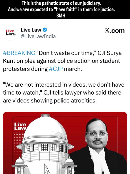 Every institution has failed in our country. Who do we even turn to for justice in this so-called democracy?